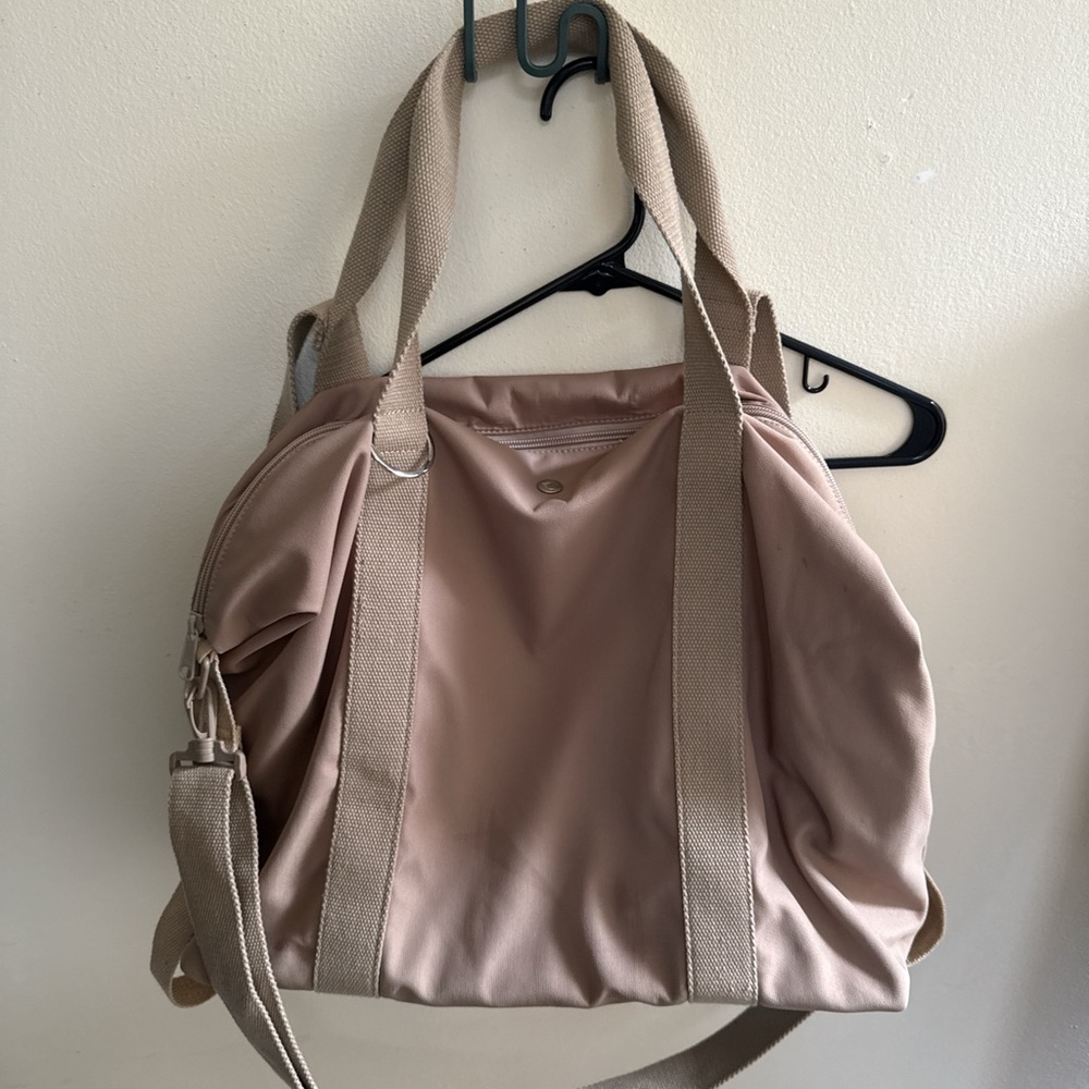 Multi-Function Tan Bag - image 3